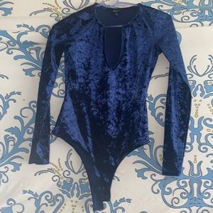 This “in there swim where” is a perfect fit for a crushed leather swimsuit